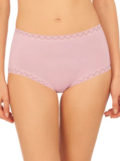 Natori Women's Bliss Cotton Full Brief In Lavender Frost