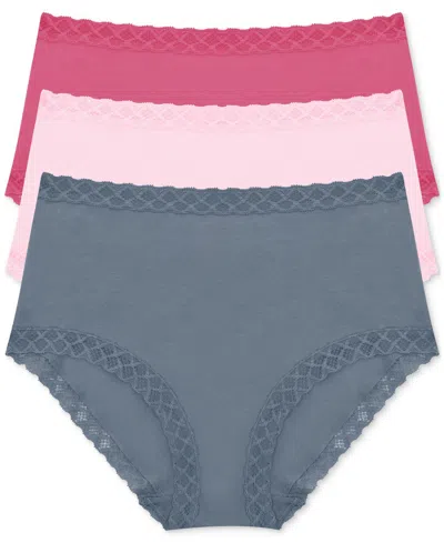 NATORI WOMEN'S BLISS FULL BRIEF 3-PACK PANTY 755058MP