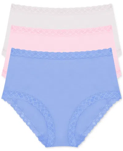 NATORI WOMEN'S BLISS FULL BRIEF 3-PACK PANTY 755058MP