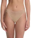 Natori Women's Bliss Perfection Classic Thong In Brown