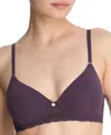 Natori Bliss Perfection All Day Underwire Contour Bra In Purple
