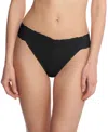 Natori Bliss Perfection One Size French Cut Briefs In Black