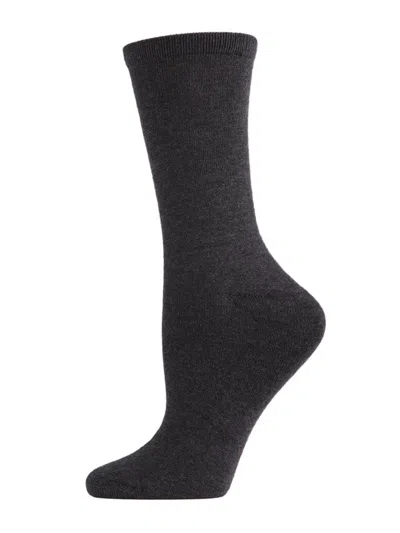 Natori Women's Cashmere Blend Crew Socks In Black