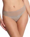 Natori Cherry Blossom Sheer Briefs In Smoky