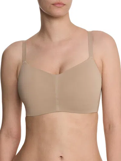 Natori Elevate Convertible Wireless Sports Bra In Brown