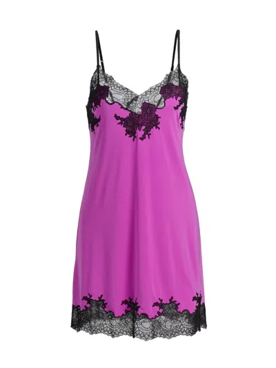 Natori Women's Enchant Floral Lace-trimmed Chemise