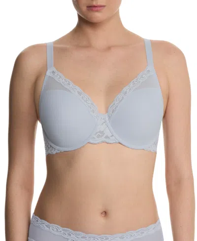 Natori Women's Feathers Full Figure Contour Underwire Bra 741299 In Gray