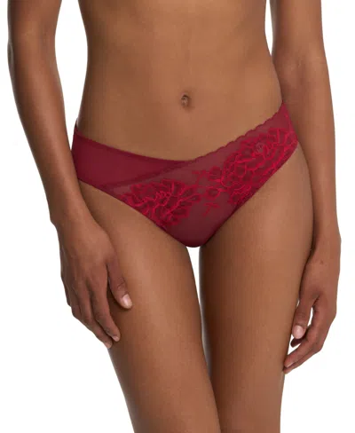 Natori Flora Bikini In Burgundy