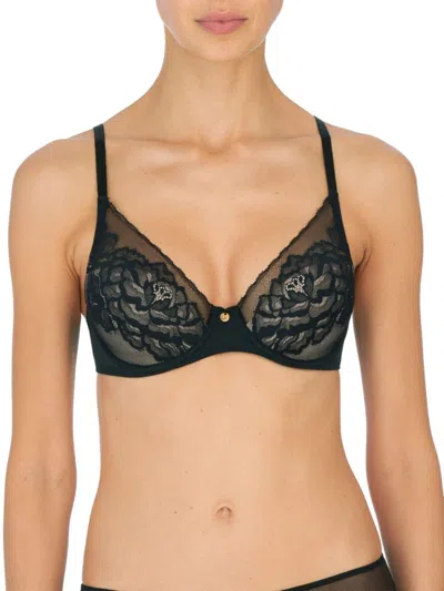 NATORI WOMEN'S FLORA LACE PLUNGE BRA