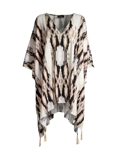 Natori Women's Ibiza Tassel Minidress In Neutral