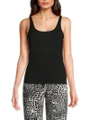 Natori Bliss Cotton Tank In Black