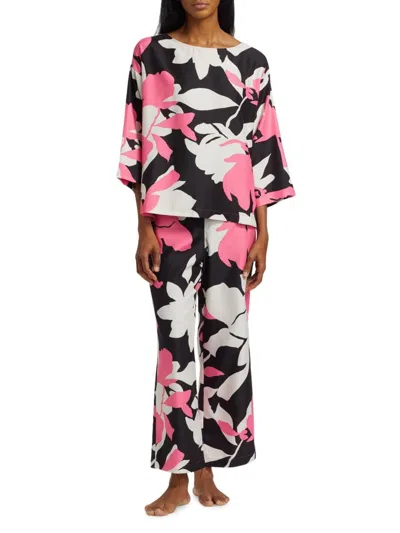 Natori Women's Niwashi Floral Pajamas In Multi