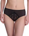 Natori Peony Hipster Brief In Black
