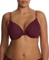Natori Pure Luxe Underwire T-shirt Bra In Brown