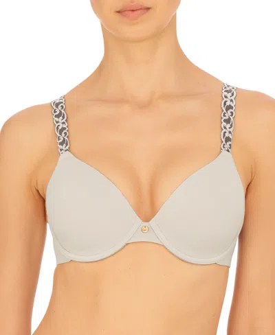 NATORI WOMEN'S PURE LUXE CUSTOM COVERAGE CONTOUR UNDERWIRE BRA 732080