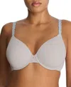 Natori Pure Luxe Contour Underwire Bra In Vapor,misty Blue