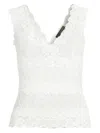 Natori Women's Rose Parfait Lace Tank In Warm White