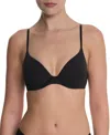 Natori Soft Focus Comfort Underwire Convertible Demi Bra In Black