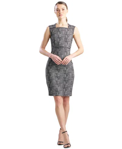 Natori Women's Square Neck Dress In Gray
