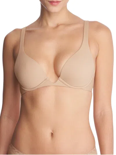 Natori Women's Verge Plunge Convertible Bra In Cafe