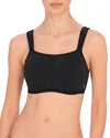 Natori Yogi Contour Convertible Sports Bra In Black