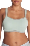 Natori Yogi Underwire Sports Bra In Morning Dew,smoky