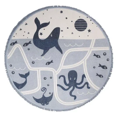 Nattiot Rug Little Deep Blue