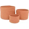 Nattiot Set Of 3 Baskets Ilse