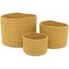Nattiot Set Of 3 Baskets Ilse