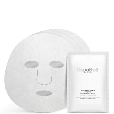 Natura Bissé Essential Shock Intense Instant-lift Mask (pack Of 4) In White