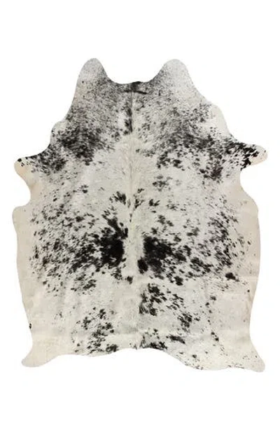 Natural Genuine Cowhide Rug In Neutral