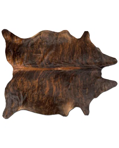 Natural Group Kobe Cowhide Rug In Brown