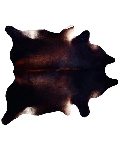 Natural Group Kobe Cowhide Rug In Brown