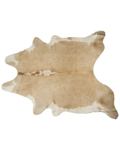 Natural Group Kobe Cowhide Rug In Brown