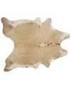 Natural Group Kobe Cowhide Rug In Brown