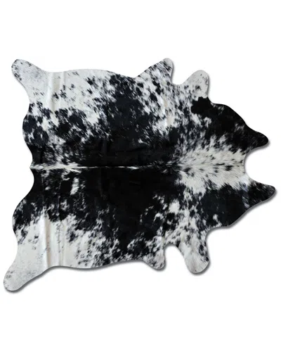 Natural Group Kobe Handmade Cowhide Rug In Black