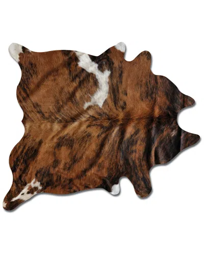 Natural Group Kobe Handmade Cowhide Rug In Brown