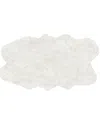 Natural Group Gordon Machine Washable Quattro Faux Sheepskin Rug