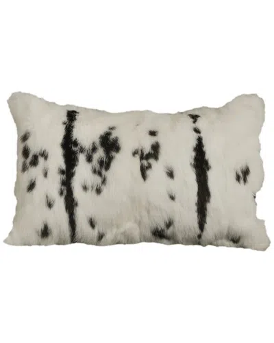 Natural Group Natural Rabbit 12x20in Pillow In Animal Print