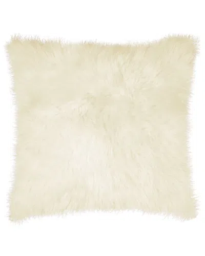 Natural Group New Zealand Sheepskin Pillow In White