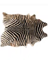Natural Group Togo Handmade Zebra Print Cowhide Rug