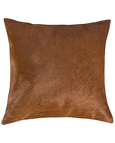 Natural Group Torino Cowhide Pillow In Brown