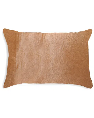 Natural Group Torino Cowhide Pillow In Brown