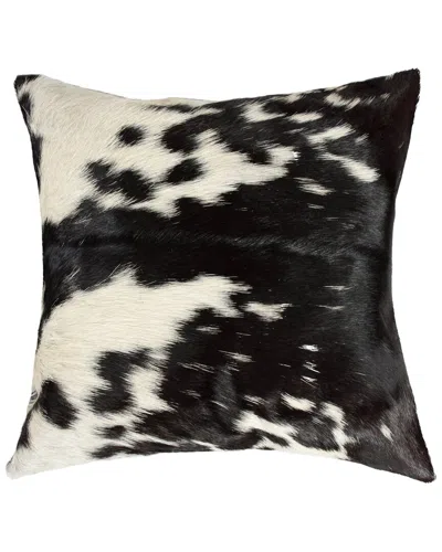 Natural Group Torino Kobe Cowhide Pillow In Black