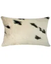 Natural Group Torino Kobe Cowhide Pillow In White