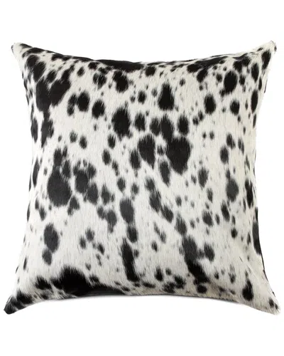 Natural Group Torino S & P Cowhide Pillow In Black