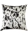 Natural Group Torino S & P Cowhide Pillow In Black