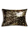 Natural Group Torino Scotland Cowhide Pillow In Brown
