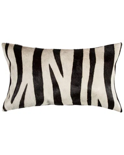 Natural Group Torino Togo Cowhide Pillow In Black