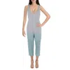 Natural Impressions Womens Rayon Jumpsuit In Multi